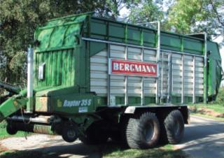 Przyczepy silosowe L. Bergmann Raptor 35 S