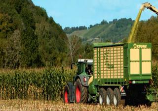 Przyczepy silosowe Krone ZX 350 GL