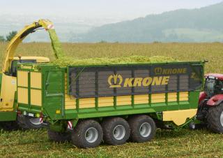 Przyczepy silosowe Krone ZX 430 GL 