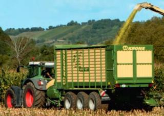 Przyczepy silosowe Krone ZX 450 GD