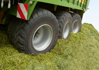 Przyczepy silosowe Krone ZX 470 GL