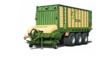 Przyczepy silosowe Krone ZX 550 GD