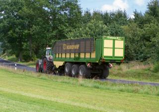 Przyczepy silosowe Krone ZX 560 GD