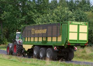 Przyczepy silosowe Krone ZX 560 GD