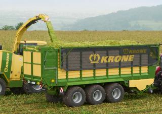 Przyczepy silosowe Krone ZX 560 GD