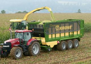 Przyczepy silosowe Krone ZX 560 GD