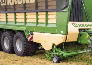 Przyczepy silosowe Krone ZX 560 GD