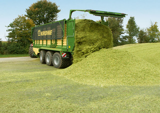 Przyczepy silosowe Krone ZX 560 GL