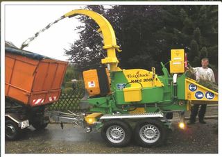 Usuwanie odpadów Rębaki drewna Heizohack HM 6-300 VM