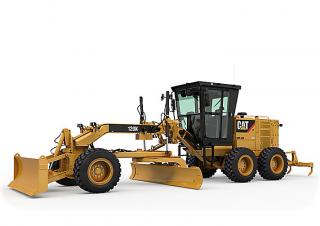 Równiarki Caterpillar 120K