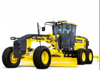 Równiarki Komatsu GD675-6