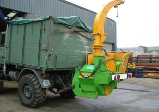 Usuwanie odpadów Rębaki drewna Heizohack HM 6-300