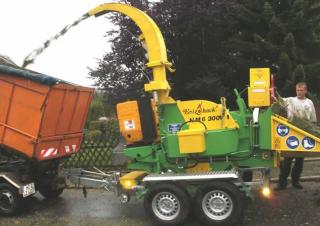 Usuwanie odpadów Rębaki drewna Heizohack HM 6-300 VM
