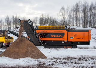 Sortownie mobilne z bębnem Pronar MPB 18.47G
