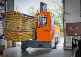 Wózki widłowe boczne Spalinowe wózki widłowe boczne Hubtex DQX 45-G