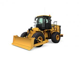 Spycharka kołowa Caterpillar 814K
