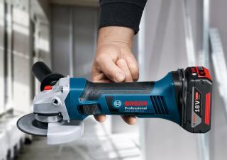 Narzędzia akumulatorowe Szlifierki akumulatorowe Szlifierki kątowe akumulatorowe Bosch GWS 18-125 V-LI