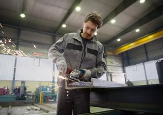 Elektronarzędzia Szlifierki Szlifierki kątowe Bosch GWS 17-125 TS