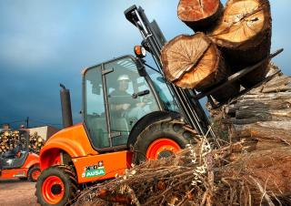 Terenowe wózki widłowe Ausa C 300 H