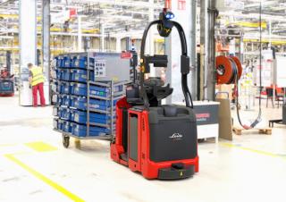 Traktor holowniczy Linde P-MATIC