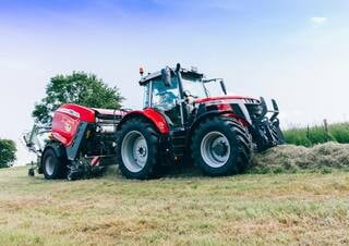Traktory z napędem 4WD Massey Ferguson MF 6S.180