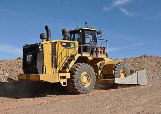 Spycharka kołowa Caterpillar 824K