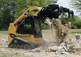 Ładowarki o sterowaniu burtowym Caterpillar 247B II