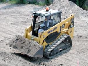 Ładowarki o sterowaniu burtowym Komatsu CK20-1