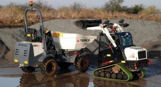 Ładowarki o sterowaniu burtowym Terex PT 30