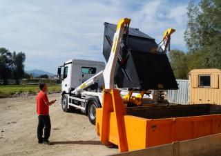 Wywrotki tylnozsypowe Palfinger PST 14 TEC
