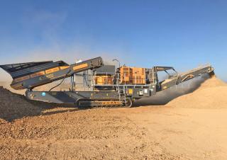 Urządzenia do recyklingu gruzu budowlanego Tesab 1150TC 