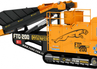 Urządzenia do recyklingu gruzu budowlanego FABO FTC-200
