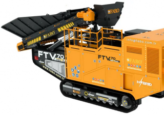 Urządzenia do recyklingu gruzu budowlanego FABO FTV-70 