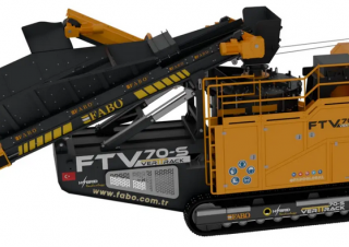 Urządzenia do recyklingu gruzu budowlanego FABO FTV-70-s