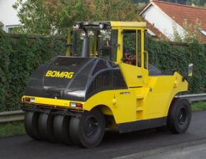 Walce Walce na gumowych kołach Bomag BW 24 RH
