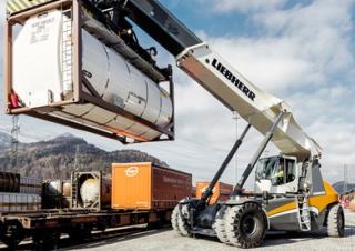 Wózek do kontenerów Liebherr LRS 545 Litronic