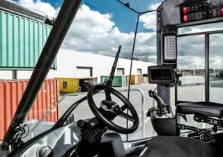 Wózek do kontenerów Liebherr LRS 545 Litronic