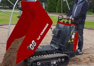 Wozidła gąsienicowe Yanmar C08-AG Power 