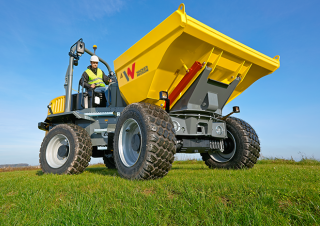 Wozidła kołowe Wacker Neuson DV60 dual view