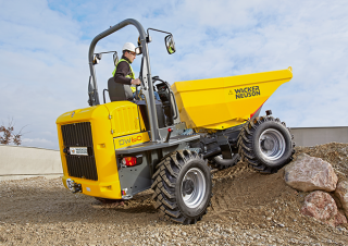Wozidła kołowe Wacker Neuson DV60 dual view