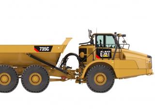 Wozidła przegubowe Caterpillar 735C