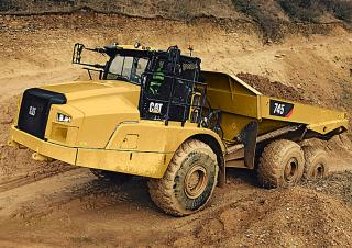 Wozidła przegubowe Caterpillar 745