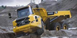 Wozidła przegubowe Volvo A25F
