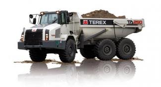 Wozidła przegubowe Terex TA 250