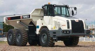Wozidła przegubowe Terex TA 250