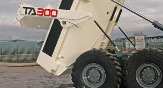 Wozidła przegubowe Terex TA 300