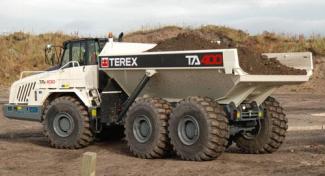 Wozidła przegubowe Terex TA 400