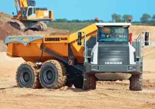 Wozidła przegubowe Liebherr TA230