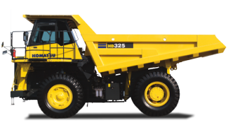 Wywrotka tylnozsypowa Komatsu HD325-7