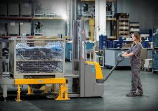 Wózki podnośnikowe Wózki paletowe elektryczne Jungheinrich EJC 110